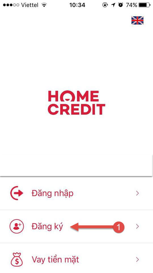 Vay tiền Online Home Credit